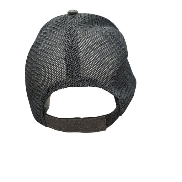 Paladin Gray Mesh Trucker Hat With Shield Logo Adjustable Strapback - Picture 3 of 5